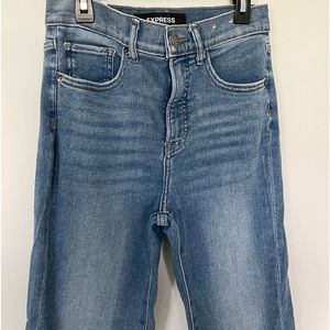 Express high rise jeans